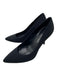 Donald J Pliner Shoe Size 6.5 Black Nylon Pointed Toe Closed Heel Stiletto Pumps Black / 6.5