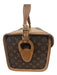 Louis Vuitton Brown & Beige Coated Canvas Monogram Shoulder Bag Top Flap Bag Brown & Beige / L