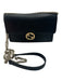 Gucci Black & Gold Calfskin Leather Chain Strap Flap Crossbody Gold Hardware Bag Black & Gold / S