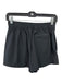 Alo Size XS Black Polyester Flap Athletic Shorts Black / XS