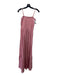 Anthropologie Size XS Pink Cotton Ruched Bodice Spaghetti Strap Maxi Dress Pink / XS