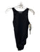 It's Now Cool Size S Black Polyamide Blend Scoop Neck Sleeveless Bodysuit Black / S