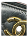 Chanel Black Leather Quilted Gold Hardware Chain Tote Bag Black / Large