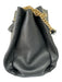 Louis Vuitton Black & Gold Leather Embossed Monogram Gold Tone Hardware Bag Black & Gold / Medium