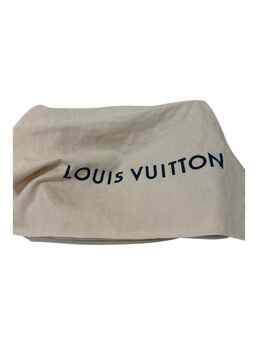 Louis Vuitton Black & Gold Leather Embossed Monogram Gold Tone Hardware Bag Black & Gold / Medium