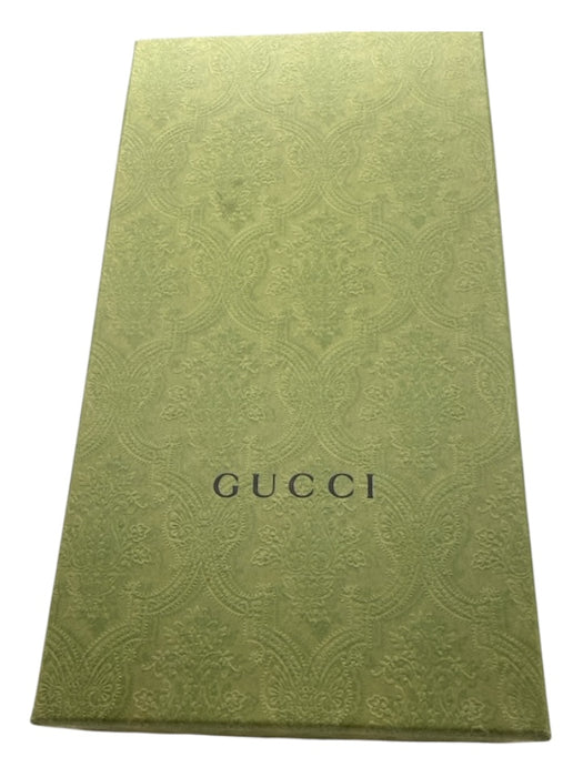 Gucci Shoe Size 36 Brown & Beige Canvas & Leather Guccisima Leather Trim Flats Brown & Beige / 36