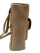 Chanel Beige Leather Quilted Chain Detail Toggle Pocket Shoulder Bag Beige