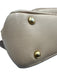 Chanel Beige Leather Quilted Chain Detail Toggle Pocket Shoulder Bag Beige
