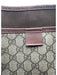 Gucci Beige Brown Coated Canvas Guccissima Web Detail Open Top Tote Bag Beige Brown
