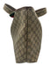 Gucci Beige Brown Coated Canvas Guccissima Web Detail Open Top Tote Bag Beige Brown