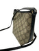 Gucci Beige & Black Coated Canvas Bucket Guccissima Magnetic Close Crossbody Bag Beige & Black / XS
