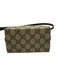 Gucci Beige & Black Coated Canvas Bucket Guccissima Magnetic Close Crossbody Bag Beige & Black / XS