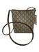 Gucci Beige & Brown Coated Canvas Bucket Guccissima Magnetic Close Crossbody Bag Beige & Brown / XS