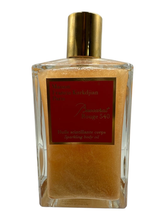 Maison Francis Kurkdjian Gold Baccarat Rouge 540 Sparkling Body Oil Cosmetic Gold
