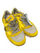 Philippe Model Shoe Size 37 Yellow & Gray Nylon & Suede Low Top Lace Up Sneakers Yellow & Gray / 37