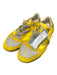 Philippe Model Shoe Size 37 Yellow & Gray Nylon & Suede Low Top Lace Up Sneakers Yellow & Gray / 37