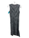 Michael Kors Size 2 Gray Wool Leaf Print Round Neck Sleeveless Sheath Dress Gray / 2