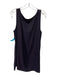 Eileen Fisher Size L Navy & Brown Silk Speckled Sleeveless Wide Neck Top Navy & Brown / L