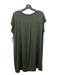 Eileen Fisher Size L Dark Green Viscose Blend Tunic Sleeveless Scoop Neck Dress Dark Green / L