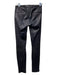 Helmut Lang Size 4 Black Lamb leather Mid Rise Skinny Faux Pocket Pants Black / 4