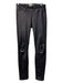 Helmut Lang Size 4 Black Lamb leather Mid Rise Skinny Faux Pocket Pants Black / 4