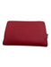 Kate Spade Red Saffiano Leather Zip Close Compartments Logo Wallets Red