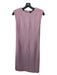 Theory Size 4 Dusty Pink Virgin Wool Blend Sleeveless Solid Darted Detail Dress Dusty Pink / 4