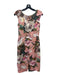 Dolce & Gabbana Size 40 Dusty Pink & Multi Viscose & Rayon Sleeveless Dress Dusty Pink & Multi / 40