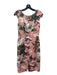 Dolce & Gabbana Size 40 Dusty Pink & Multi Viscose & Rayon Sleeveless Dress Dusty Pink & Multi / 40