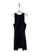 Alexander Wang Size 8 Black Viscose Round Neck Sleeveless Back Cut Out Dress Black / 8