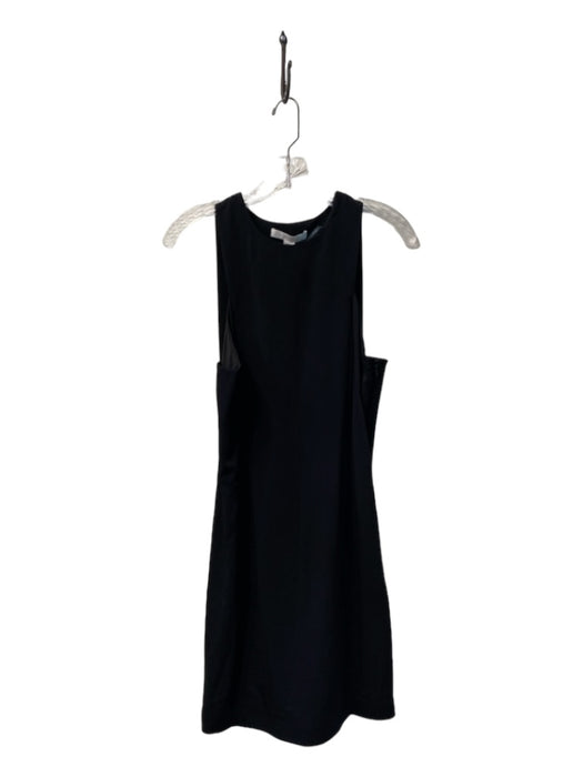 Alexander Wang Size 8 Black Viscose Round Neck Sleeveless Back Cut Out Dress Black / 8