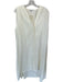 Madewell Size XS Cream Cotton Sleeveless Snap buttons Gauze Maxi Dress Cream / XS