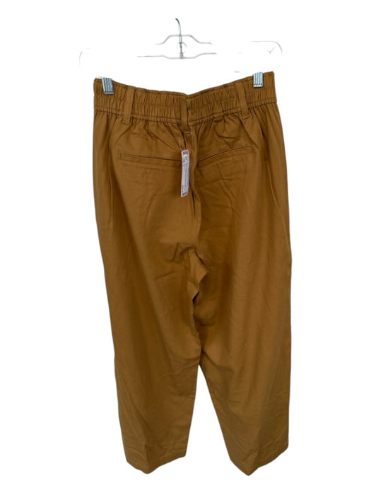 Madewell Size 2 Marigold Viscose Blend High Waist Elastic Waist Pleated Pants Marigold / 2