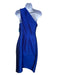 ML Monique Lhuillier Size 10 Cobalt Blue Polyester Blend One Shoulder Dress Cobalt Blue / 10