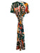 Hutch Size XL Multi No Fabric Tag Half Lined Abstract Print Wrap Dress Multi / XL