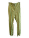 Maeve Size 18W Yellow Linen Side Pockets Zip Pocket Pants Yellow / 18W
