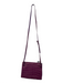 Vince Purple Manmade Material Crocodile Crossbody Magnetic Close Bag Purple / Small