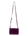 Vince Purple Manmade Material Crocodile Crossbody Magnetic Close Bag Purple / Small