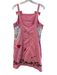Anthropologie Size Large Pink & Multi Cotton Sleeveless Back Zip Dress Pink & Multi / Large