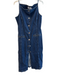 Aligne Size 10 Dark Wash 100% Cotton Denim Strapless Button Down Pockets Dress Dark Wash / 10