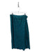 Maeve Size XL Teal Polyester Sequined Pencil Skirt Slit Pull On Skirt Teal / XL