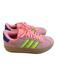 Adidas Shoe Size 8.5 Pink Manmade Material Lace Up Platform Sneaker Logo Shoes Pink / 8.5