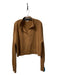 Reformation Size XL light brown Recycled Cashmere Long Sleeve V Neck Sweater light brown / XL