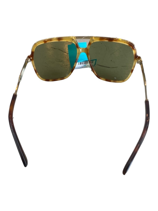 Gucci Tan Plastic Tortoise Men's Sunglasses