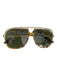 Gucci Tan Plastic Tortoise Men's Sunglasses