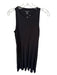 Athleta Size M Black Modal Blend Sleeveless Athletic Dress Black / M