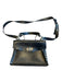 Proenza Schouler Black & Silver Leather Studded Crossbody Turnlock Bag Black & Silver / S