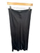 Anine Bing Size M Black Silk Elastic Waist Midi Skirt Black / M