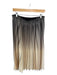 Proenza Schouler Size M Black & Taupe Recycled Polyester Blend Ombre Maxi Skirt Black & Taupe / M