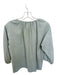 Dolce Cabo Size M Sea Green Vegan Leather Long Sleeve Elastic Neck Top Sea Green / M